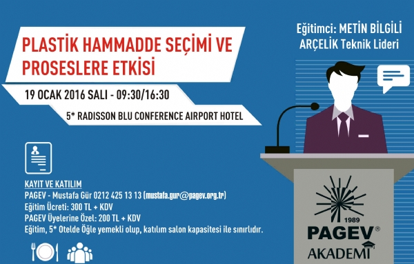 PAGEV AKADEMİ'DE PLASTİK HAMMADDE SEÇİMİ VE PROSESLERE ETKİSİ EĞİTİMİ