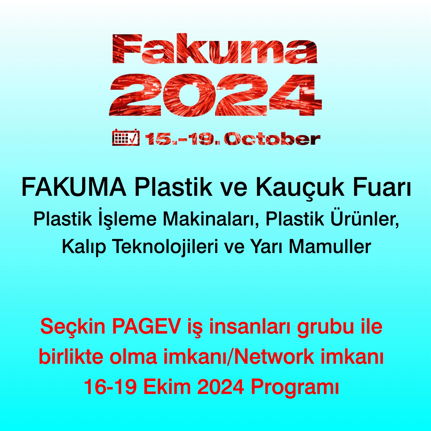 PAGEV İLE FAKUMA 2024 FUAR SEYAHATİ