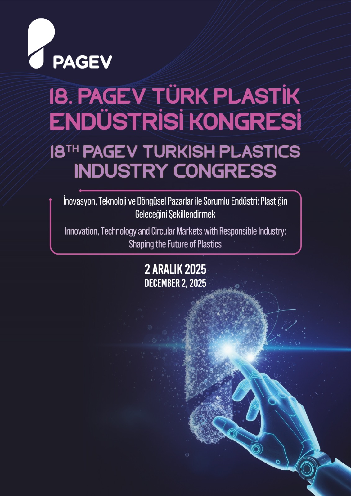 18. PAGEV TÜRK PLASTİK ENDÜSTRİSİ KONGRESİ KİTAPÇIĞI