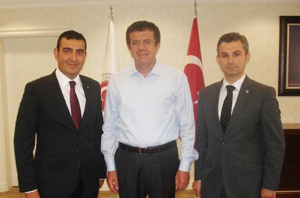 HAMMADDE İTHALATINDA YAŞANAN SORUNLARI VE ÇÖZÜM ÖNERİLERİMİZİ EKONOMİ BAKANIMIZA AKTARDIK