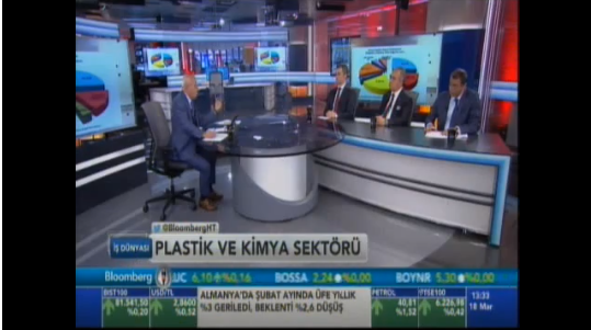 PAGEV I. Başkan Yrd. Ahmet Meriç ve YK Sekreter Üyesi Cemil Çakar Bloomberg HT'de - 2