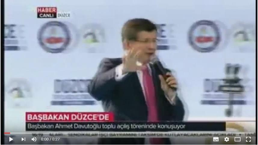 Başbakan Sn. Davutoğlu Düzce Oyuncak OSB Müjdesini verdi