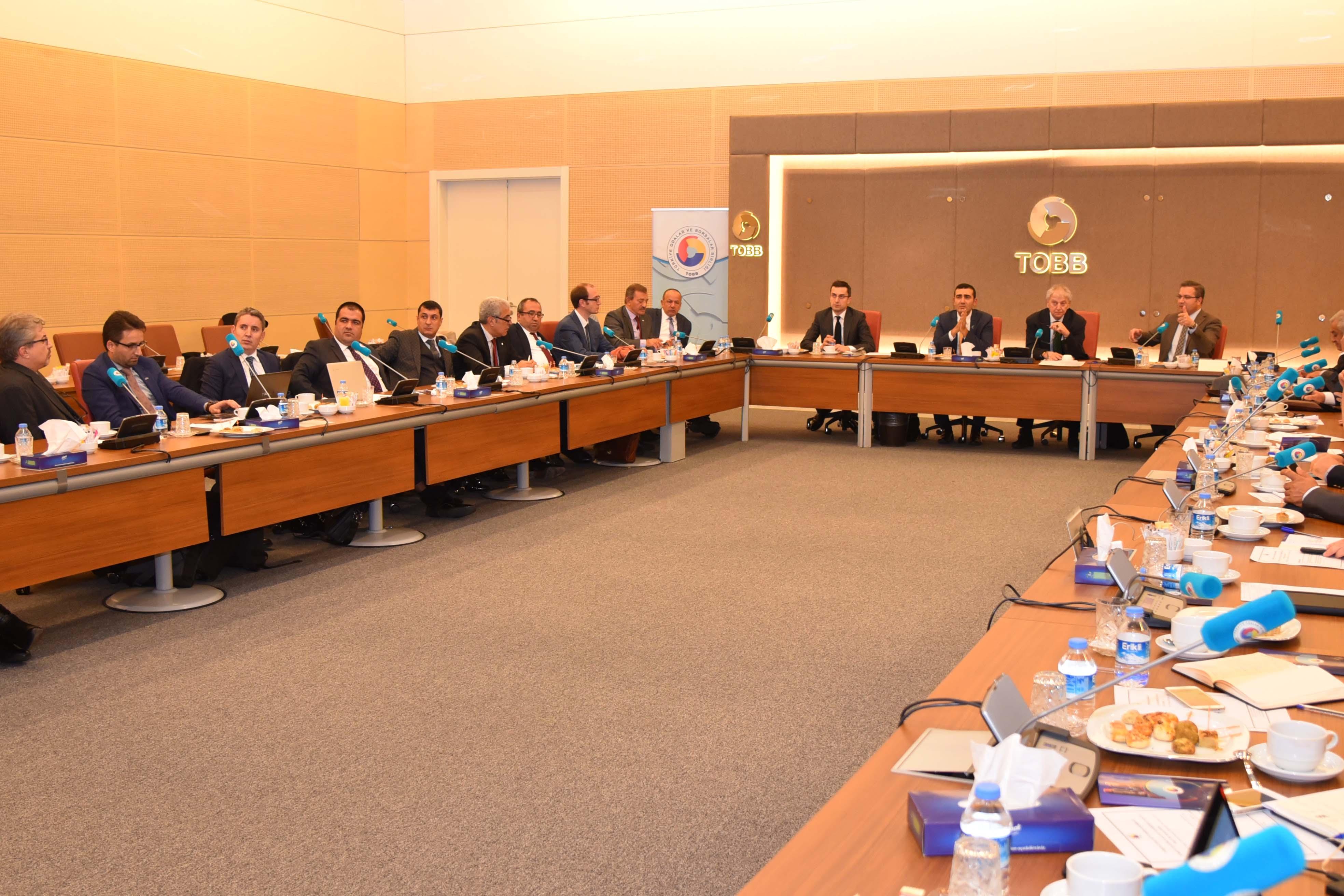 TOBB Plastik Kauçuk ve Kompozit Sektör Meclisi Toplandı
