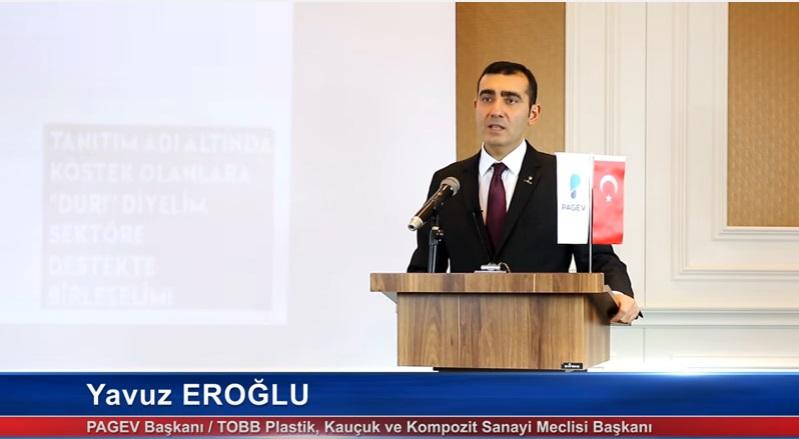 Plastik Tanıtım Grubu (PTG) Kesintisi hakkında PAGEV Başkanı Yavuz EROĞLU açıklamaları