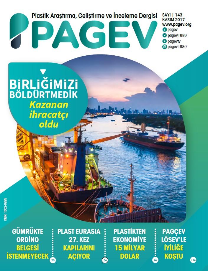 PAGEV Dergisi 143. Sayı