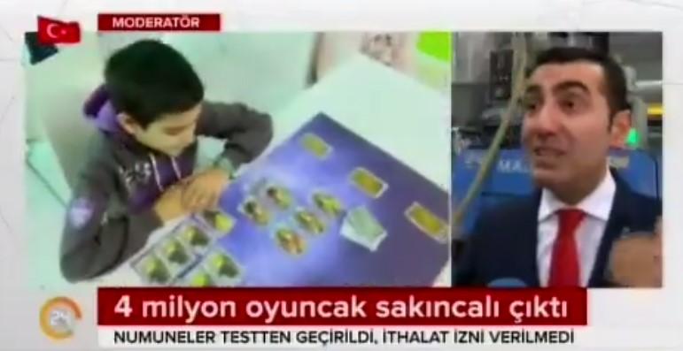 Kanal 24 - Oyuncak Sektör Verileri Basın Paylaşımı