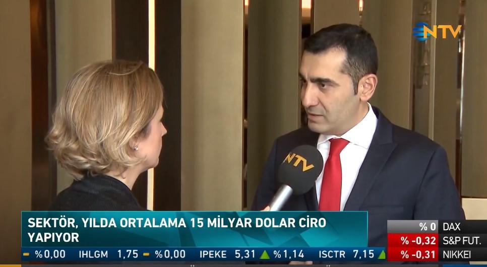 Başkan Eroğlu, NTV'de Kimya Sektörünün potansiyelini değerlendirdi
