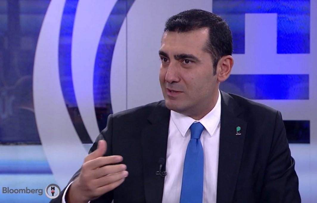Başkan Eroğlu sektörel tanıtım çalışmaları çerçevesinde Bloomberg TV yayınında