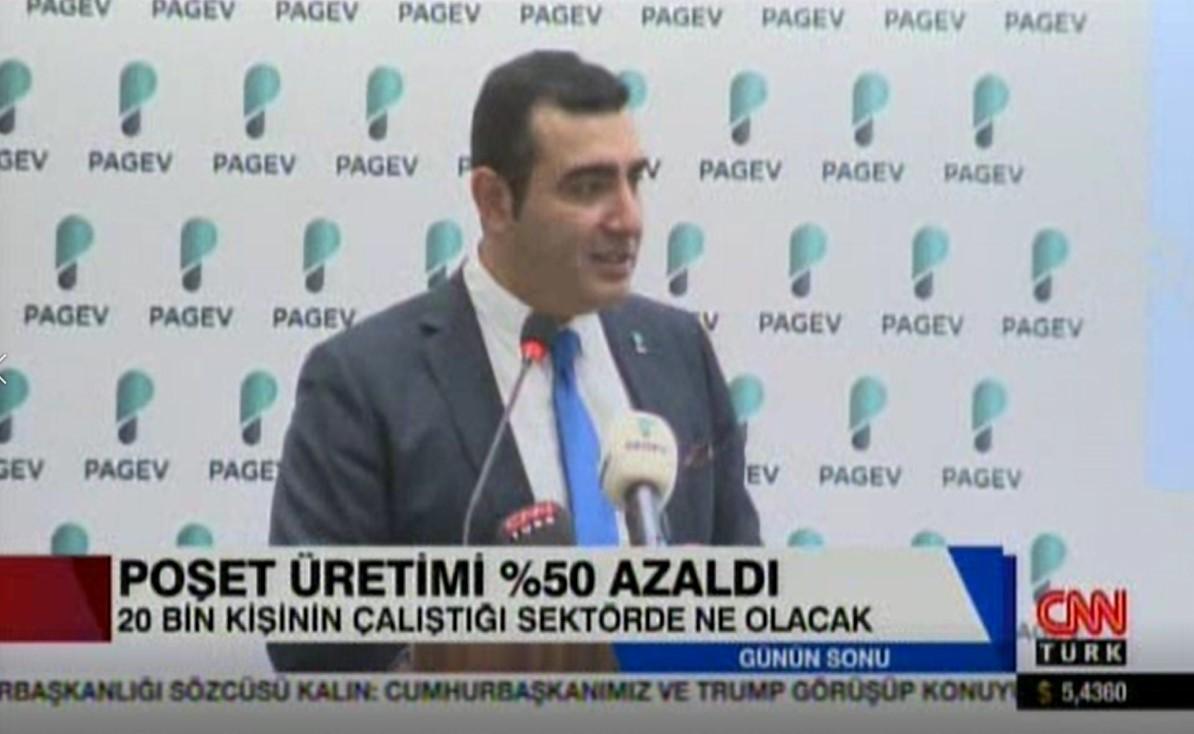 CNN Türk Haberde PAGEV poşet üreticileri toplantımızın yansımaları