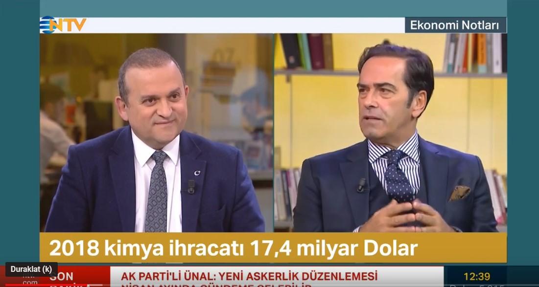 Üyelerimizden RAVAGO Kimya CEO’su Mehmet Turhan ONUR Kimya/Plastik Sektörü Değerlendirmeleri