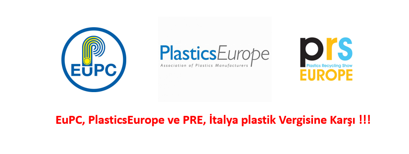EuPC, PlasticsEurope ve PRE, İtalya Plastik Vergisine Karşı