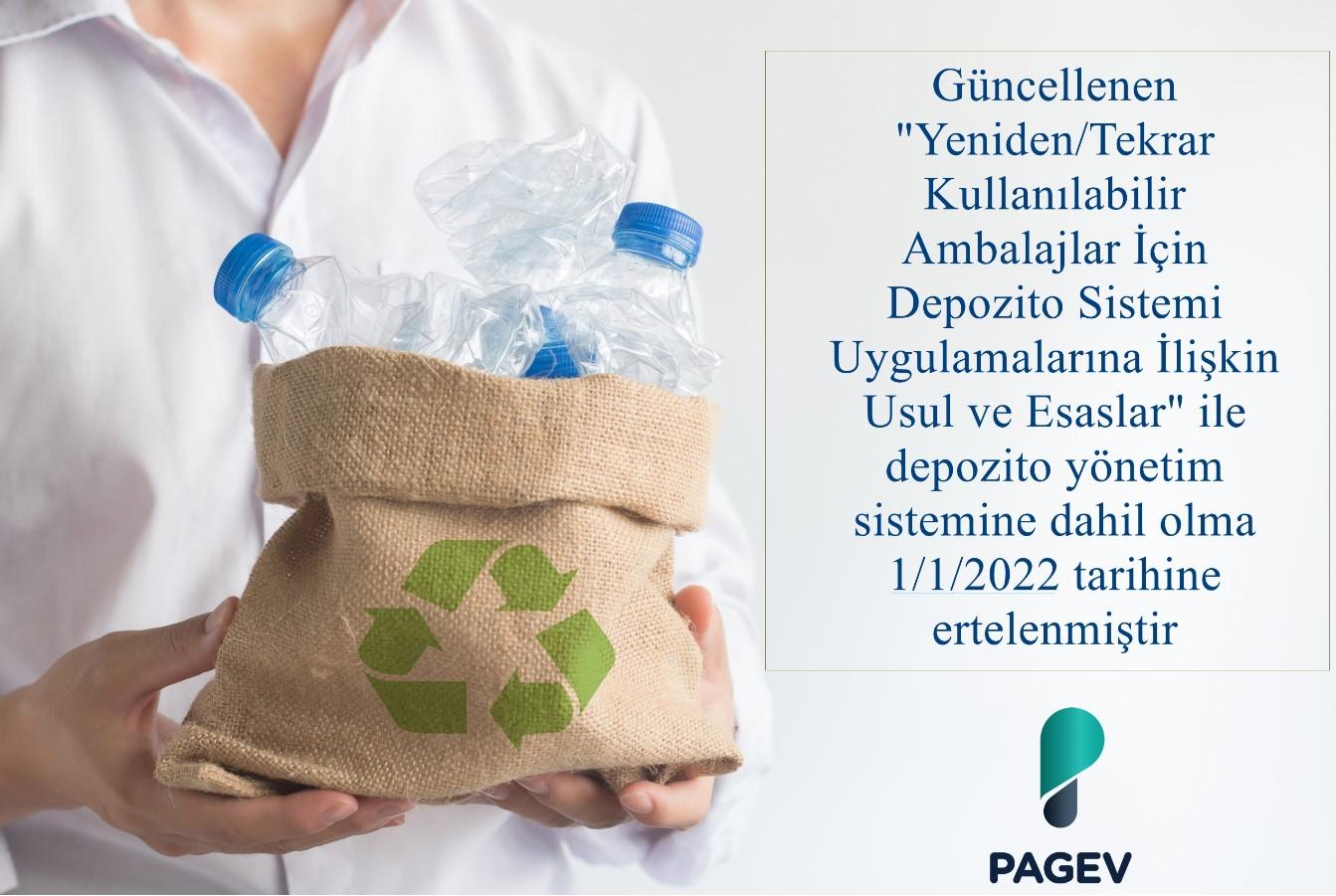 Yeniden Kullanılabilir Ambalajlar İçin Depozito Sistemi Usul Esas Güncellemesi Yayınlandı