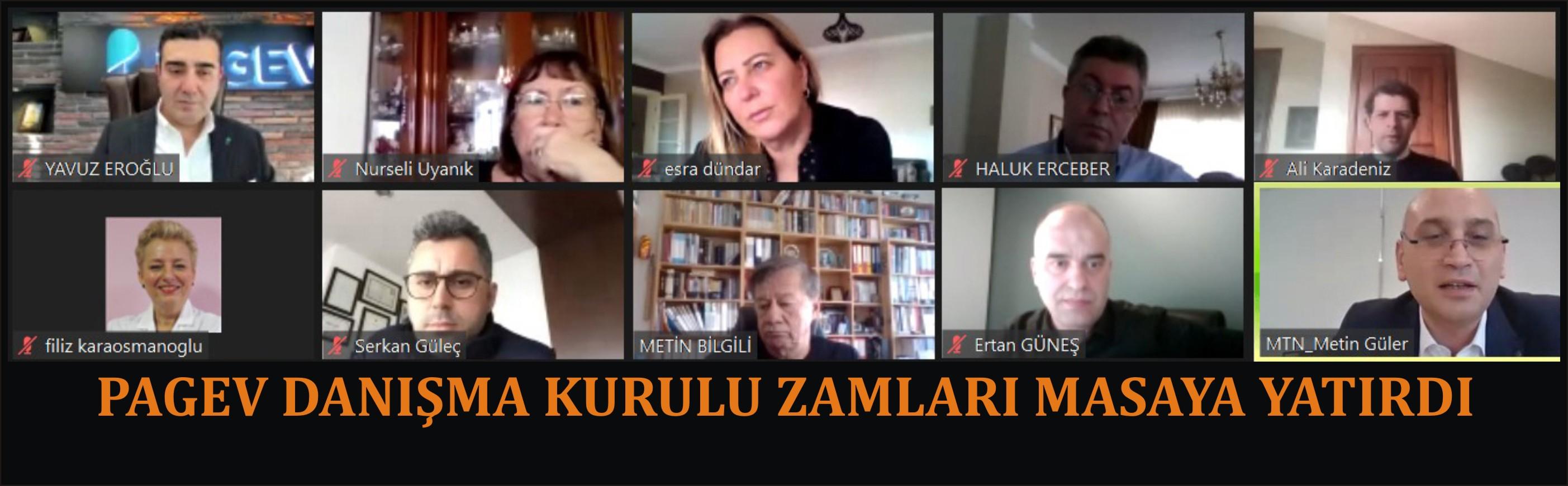 PAGEV DANIŞMA KURULU ZAMLARI MASAYA YATIRDI