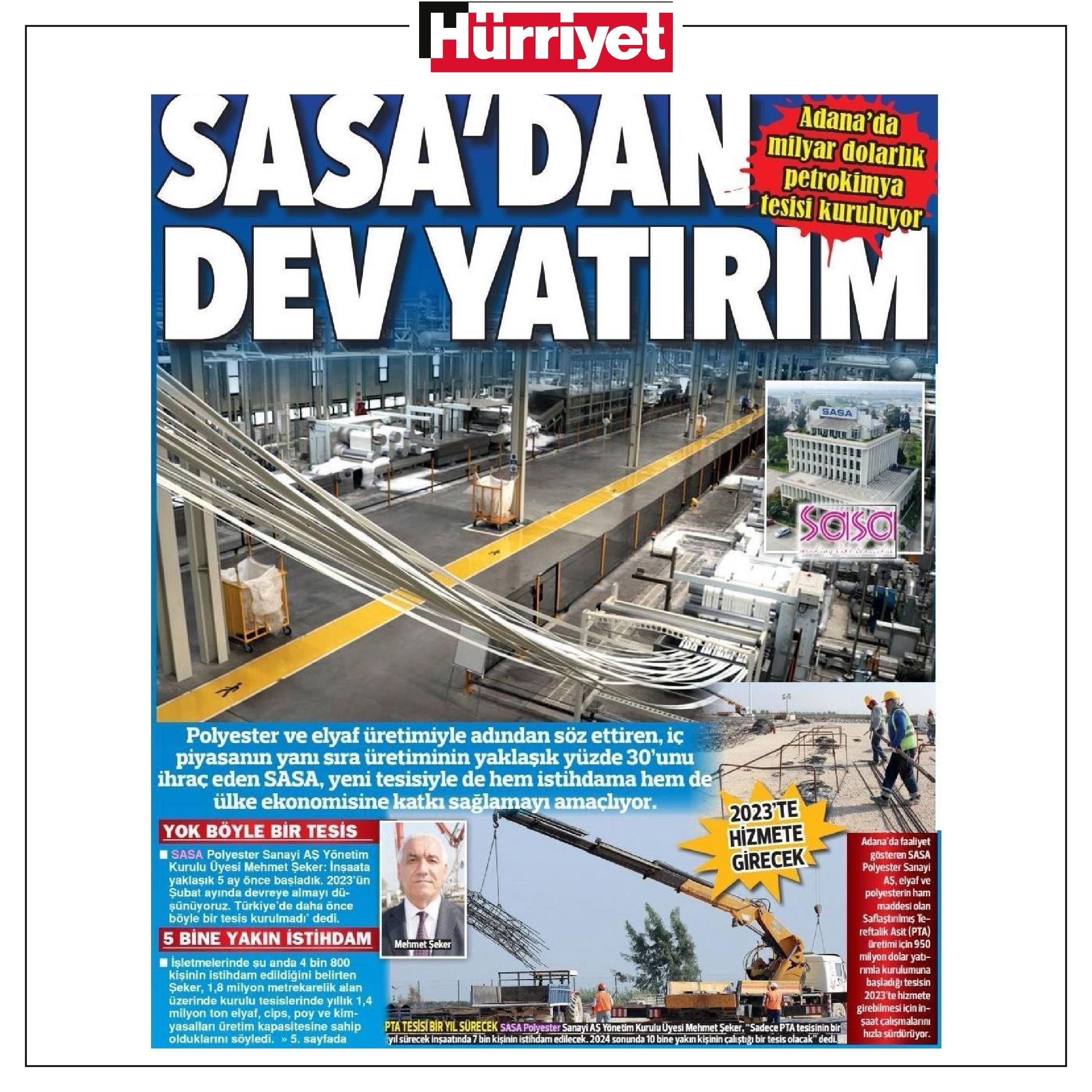 SASADAN DEV YATIRIM