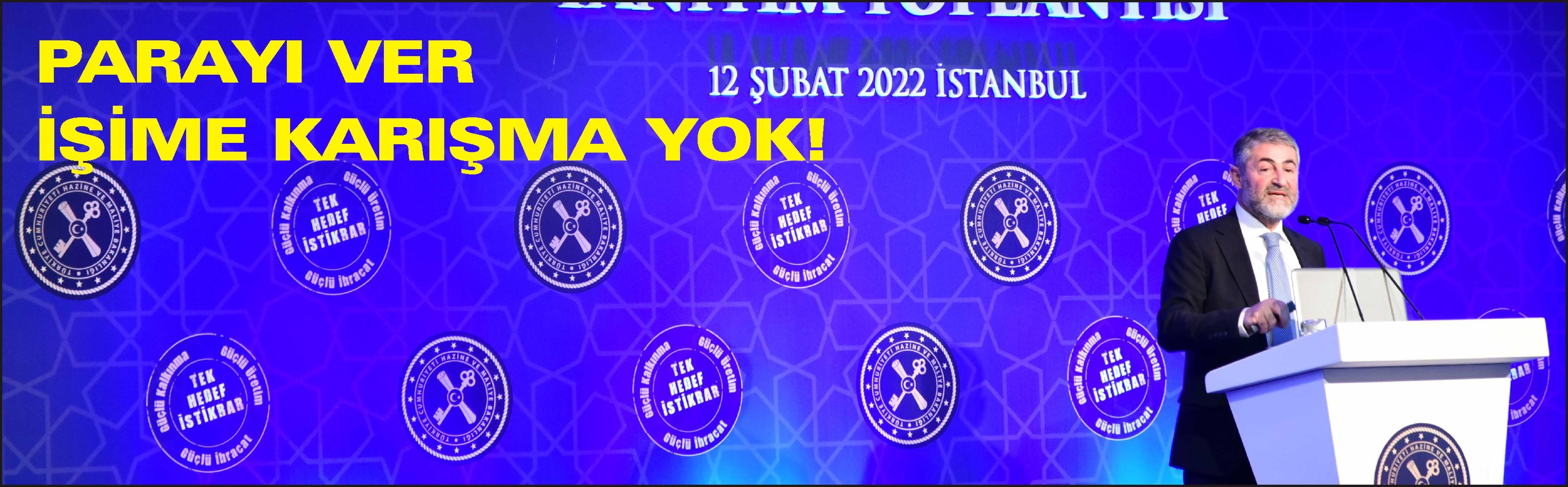 PARAYI VER İŞİME KARIŞMA YOK!